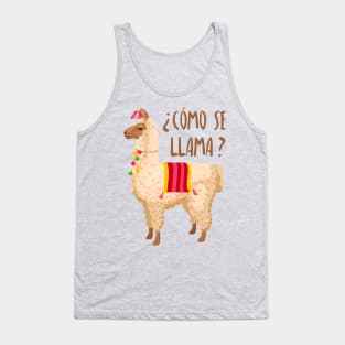 ¿Como se llama? Tank Top